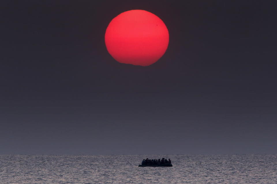 Drifting in the Aegean Sea 