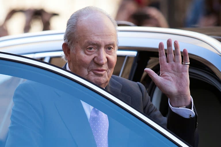 El rey Juan Carlos I ya se encuentra en la República Dominicana. (AFP)