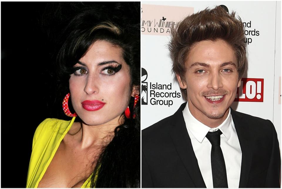 Amy Winehouse’s friend Tyler James hit out at a new film about her life (Getty)