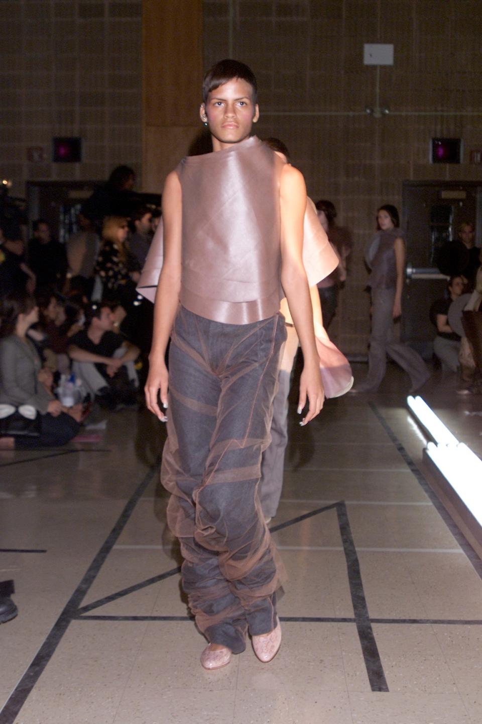 Asfour, spring 2001 ready-to-wear