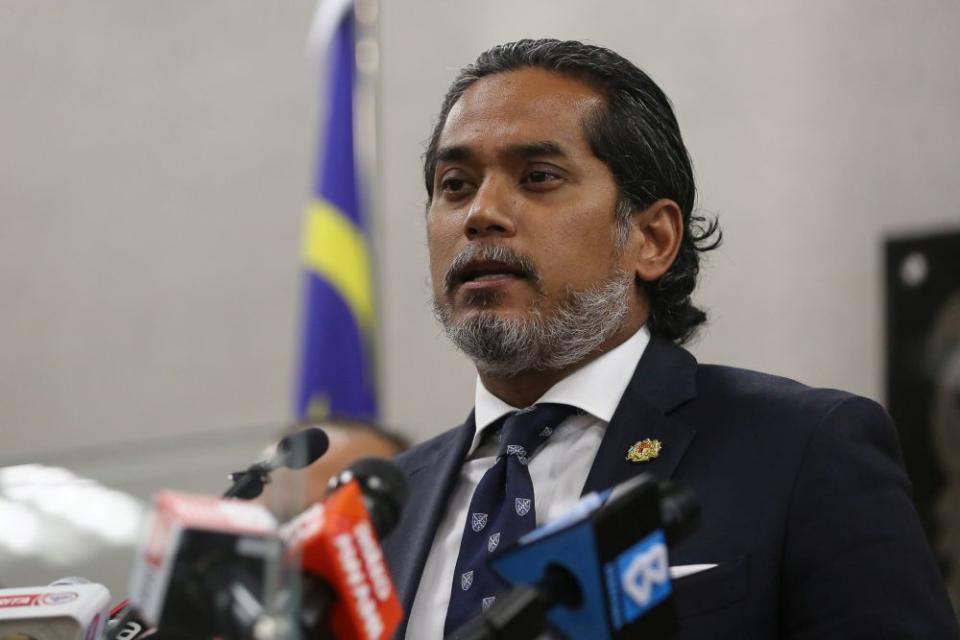 Science, Technology and Innovation Minister Khairy Jamaluddin  said the states have been given the authority to decide and no longer have to wait for permission from the federal Covid-19 Immunisation Task Force. — Picture by Yusof Mat Isa