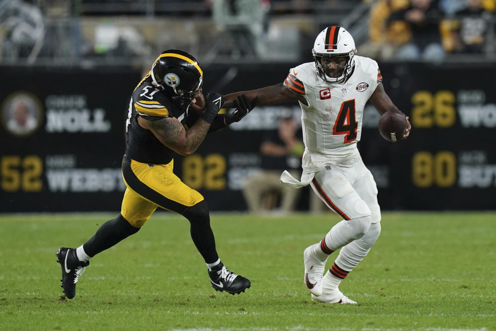 NFL will not discipline Browns QB Deshaun Watson for contact with official  during loss to Steelers