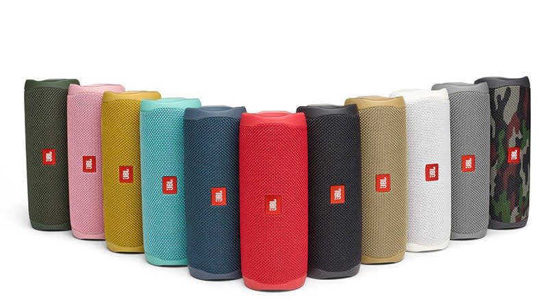 The Flip 5 is the new and improved model of our favorite portable speaker.