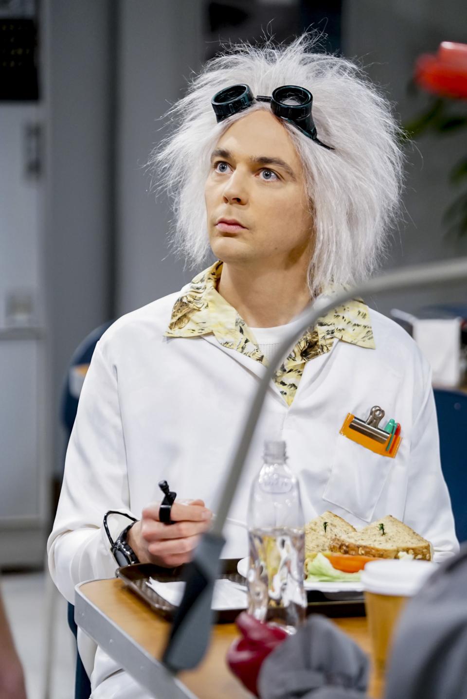 'The Big Bang Theory' executive producer Steve Holland explains those Halloween costumes in 'The Imitation Perturbation' and the inspiration behind the episode.