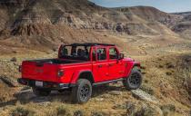 <p>It also is worth noting that, true to its mission statement, Jeep isn't even offering a rear-drive version of the Gladiator. Every last one will have four-wheel drive standard. </p>