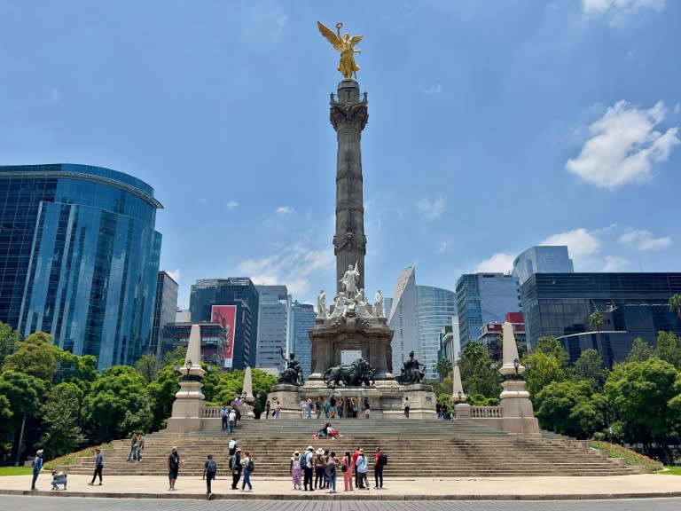 La Plaza del Ángel, en Ciudad de México, en una imagen del 31 de julio de 2023 (Daniel Slim)