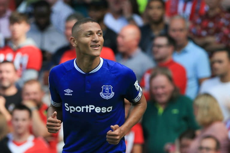 Richarlison has lofty ambitions for his first season at Everton