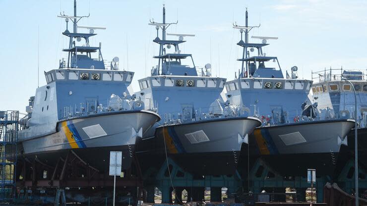 2020 hat die Bundesregierung etwa der Peene-Werft die Ausfuhr von Patrouillenbooten für Ägypten genehmigt. Foto: dpa