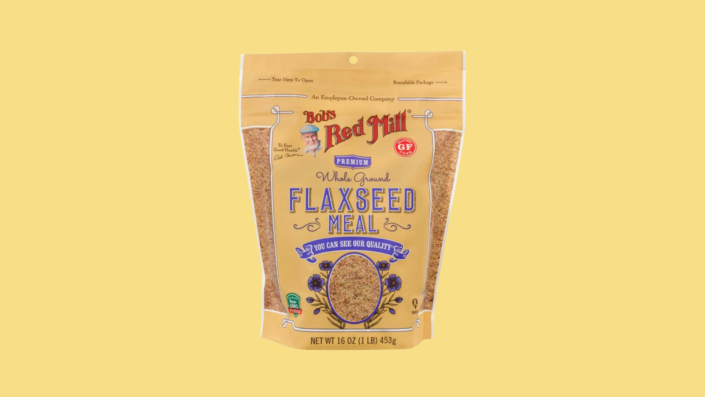 A flax egg can replace a real egg in a pitch
