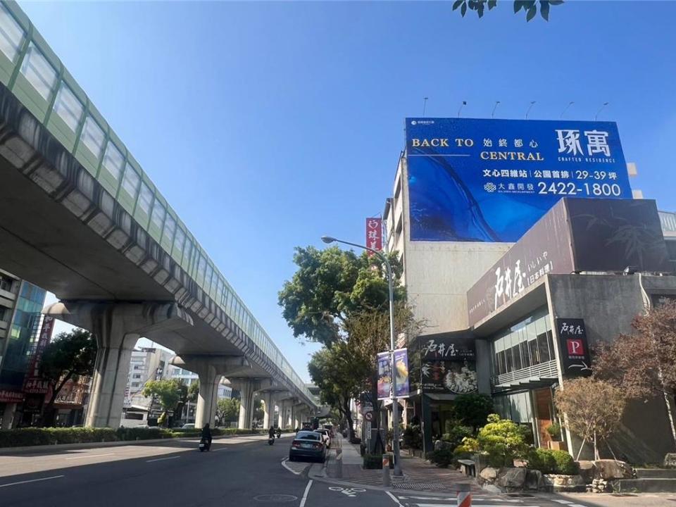 大鑫開發在捷運綠線四維國小G5站旁，推出預售新案「琢寓」！圖／曾麗芳