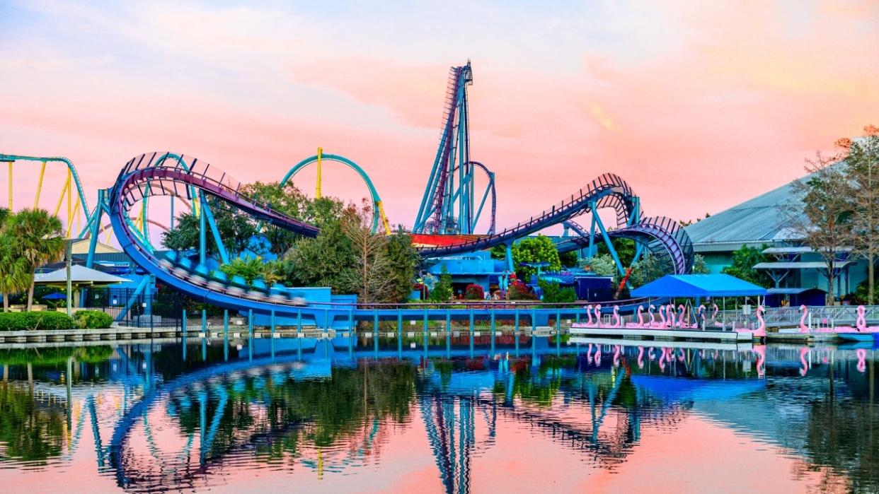  Mako coaster at SeaWorld Orlando. 