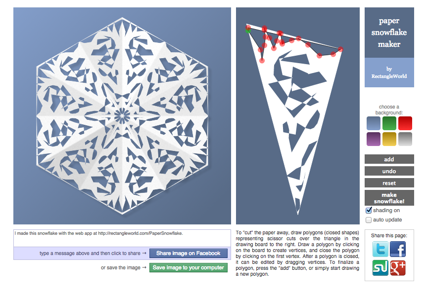Paper Snowflake Maker