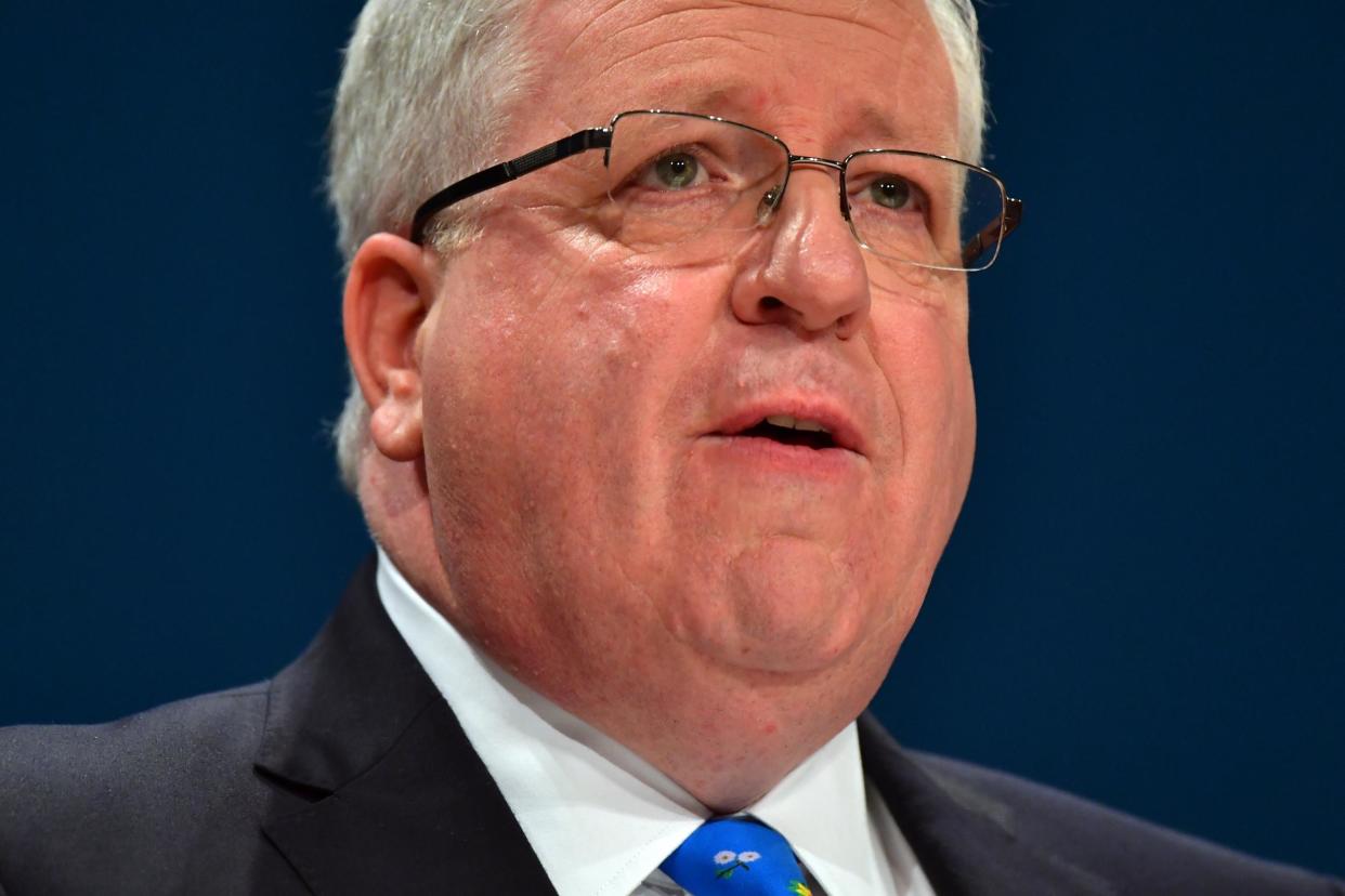 Mr McLoughlin stressed the need to balance the UK budget, which has an annual deficit of £60bn: Getty