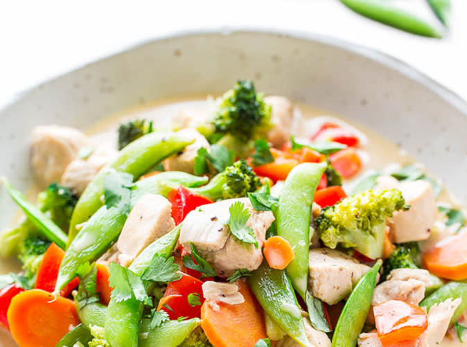 Thai Coconut Chicken Stir-Fry