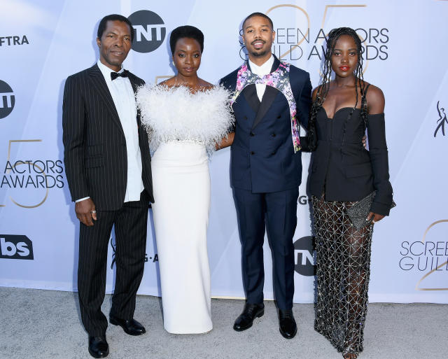 Michael B. Jordan Wore A Harness to 2019 SAG Awards