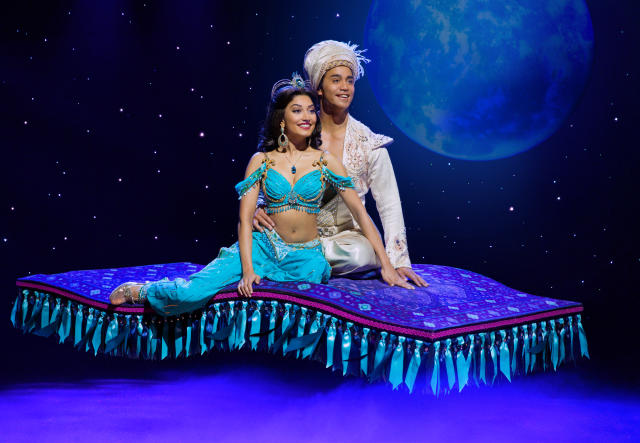 Aladdin: The Musical: Where is Abu?! *Throws Wardrobe