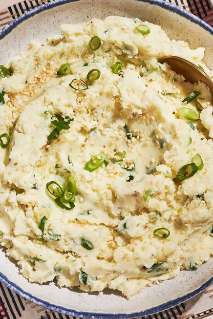 Toasted Sesame Oil Mashed Potatoes