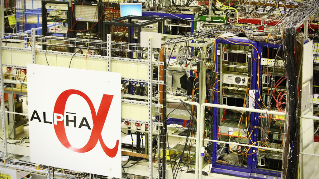  Antihydrogen Laser Physics Apparatus (ALPHA) lab at CERN. 