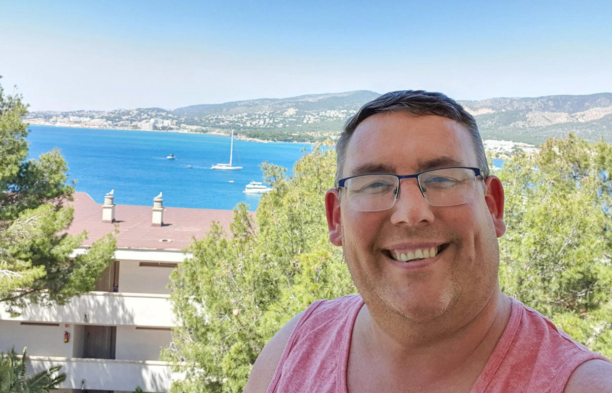 Jason paid £240 for his three-night trip with travel operator Love Holiday. (SWNS)