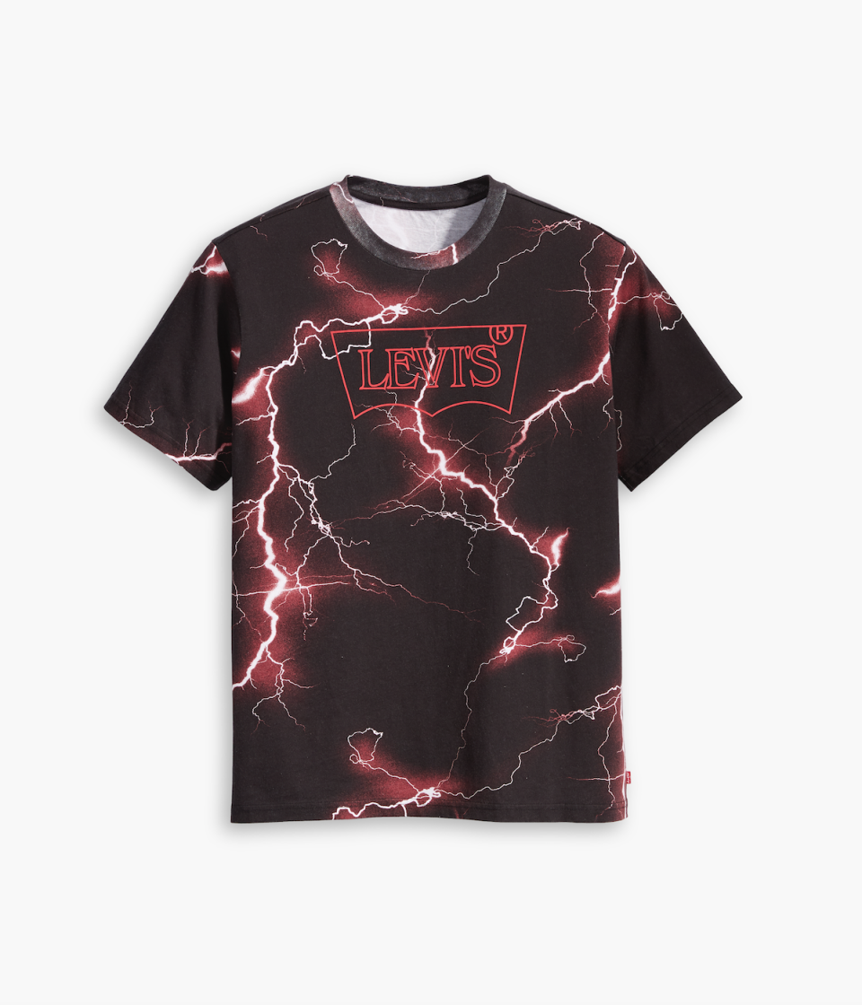  Levi's x Stranger Things - Batwing Lightning Tee Meteorite 