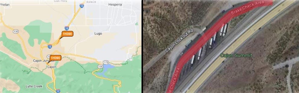 The California Department of Transportation is alerting the public that construction contractors will perform sign and barrier placement on Interstate 15 in the Cajon Pass area.