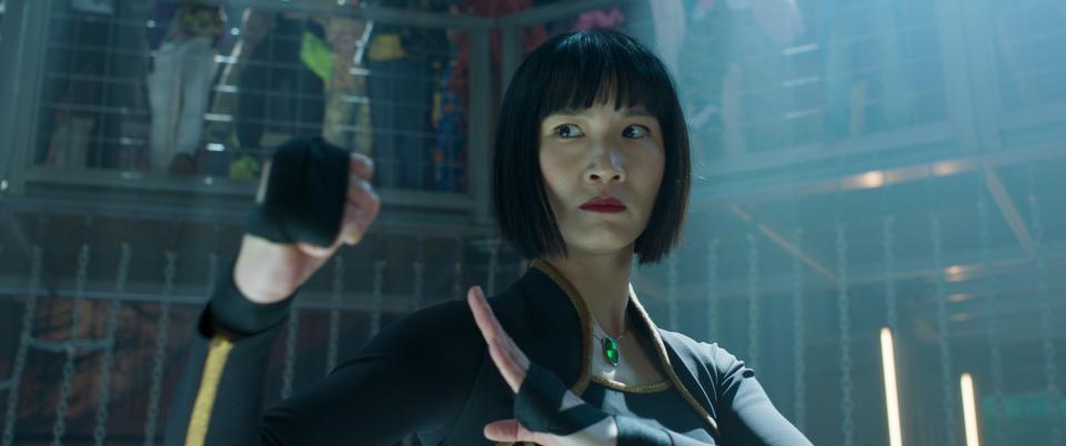 Xialing (Meng'er Zhang) takes over his dad's private army – and sets up an intriguing sequel – at the end of "Shang-Chi."