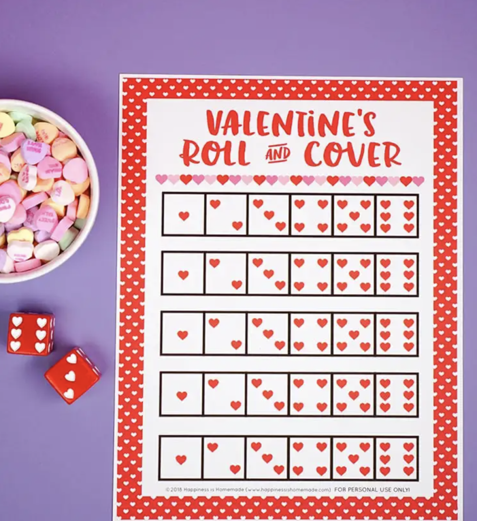 30) Valentine's Roll and Cover