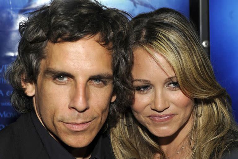 Juntitos. Ben Stiller y su esposa Christine Taylor estuvieron en el estreno de The Cove, en Nueva York.