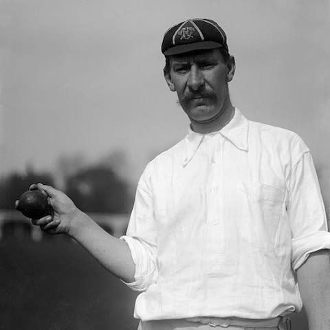 Albert Trott turning out for Middlesex in 1905 - Credit: Wikipedia