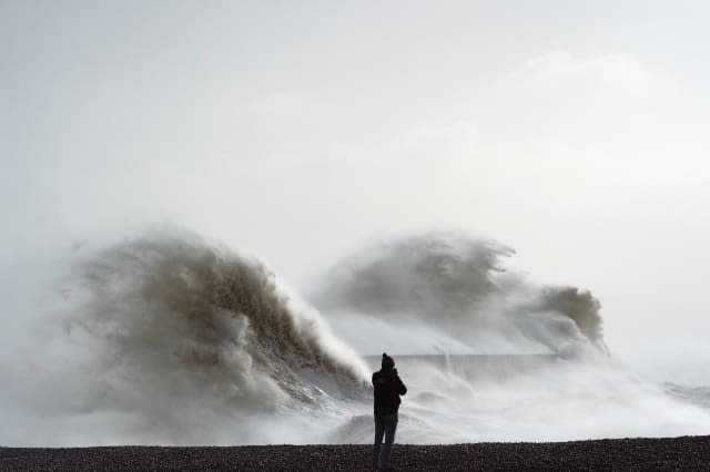 BRITAIN-EUROPE-WEATHER