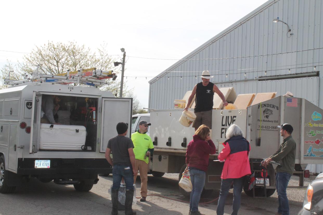 The Richland Soil and Water Conservation District is accepting orders for pond fish now through April 11. Pickup will take place April 19 at the Richland County Fairgrounds.