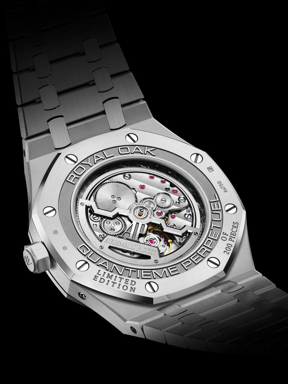 John Mayer collaborates with Audemars Piguet on Royal Oak Perpetual Calendar watch.