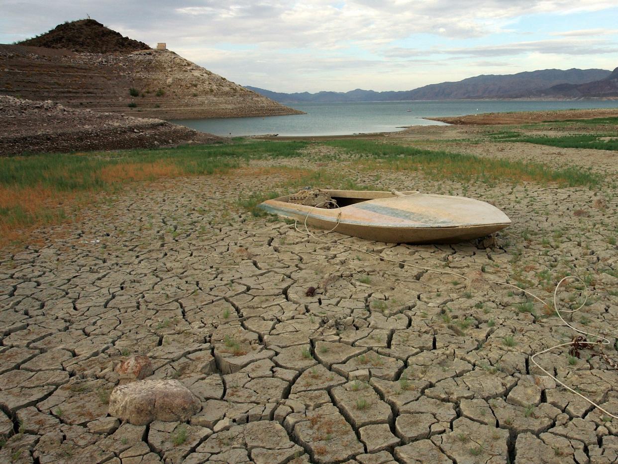 drought river boat