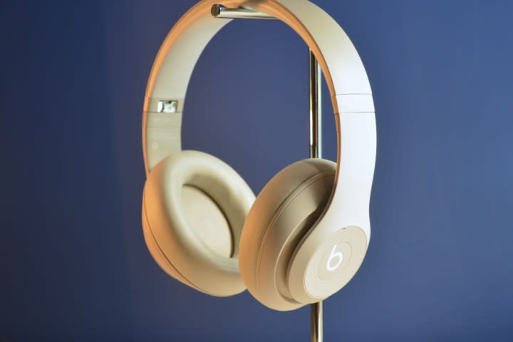 Beats Studio Pro on headphone stand.
