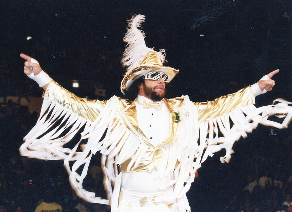 Randy Savage in New York City circa 1991.