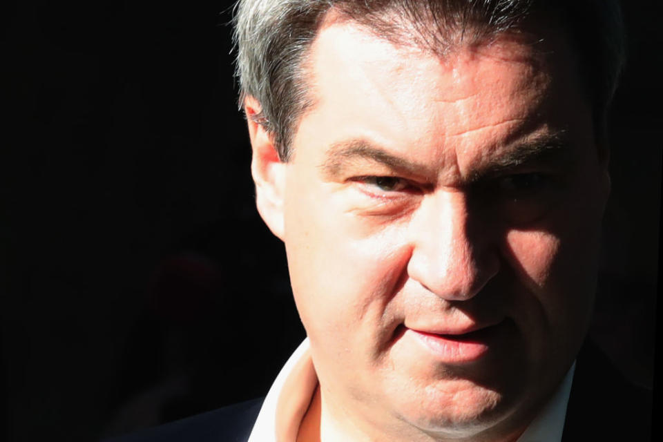 Die CSU von Ministerpräsident Markus Söder verliert deutlich an Stimmen. (Bild: Getty Images)