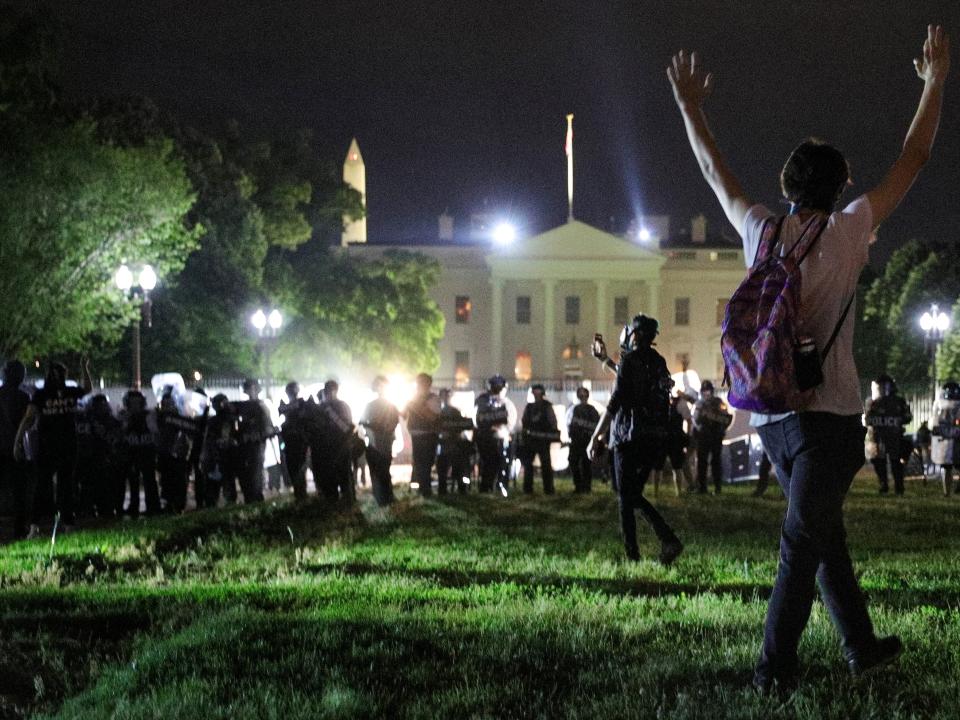 dc protest