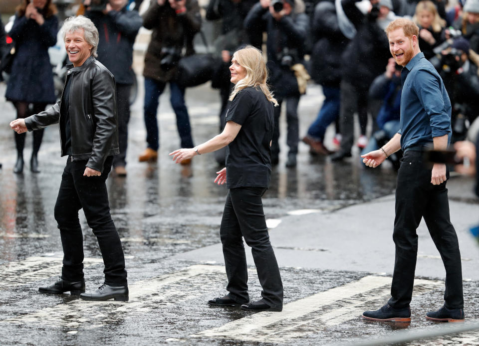 The Duke Of Sussex Visits Abbey Road Studios