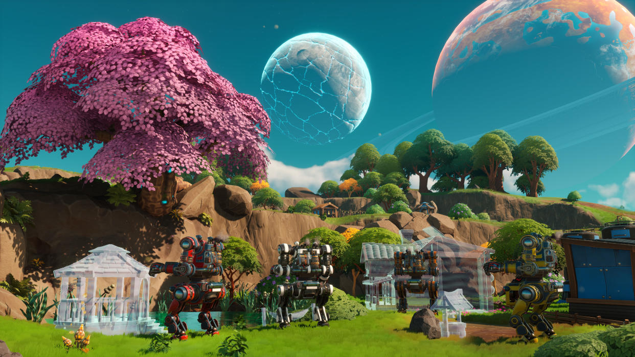  Lightyear Frontier is an exomech farming simulator set in space. 