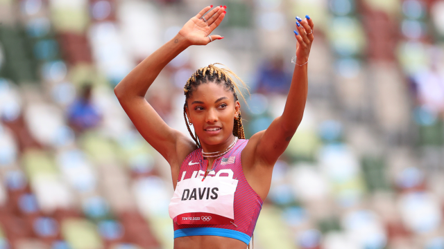 Olympic Long Jumper Tara Davis Woodhall Stripped Of National Title For 