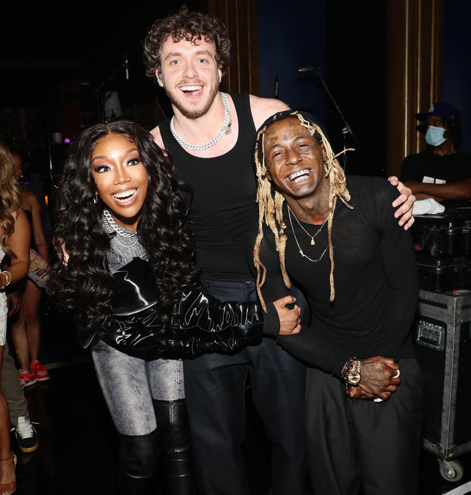 Brandy, Jack Harlow and Lil Wayne - Credit: Bennett Raglin/Getty Images