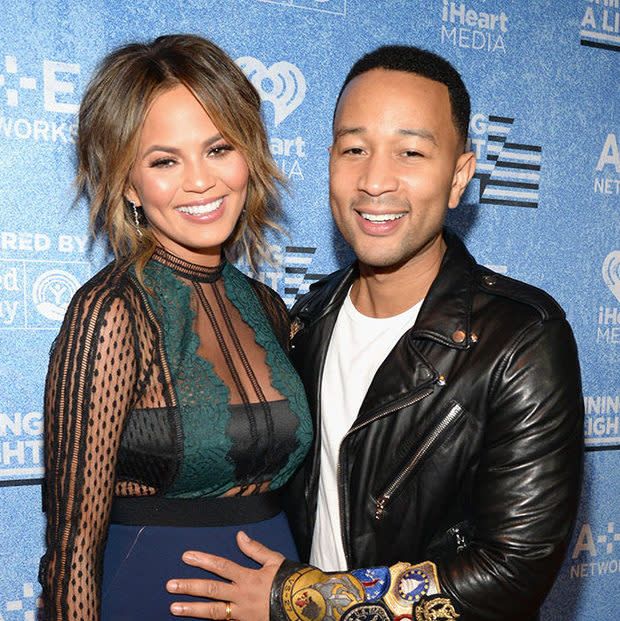 Chrissy Teigen and John Legend