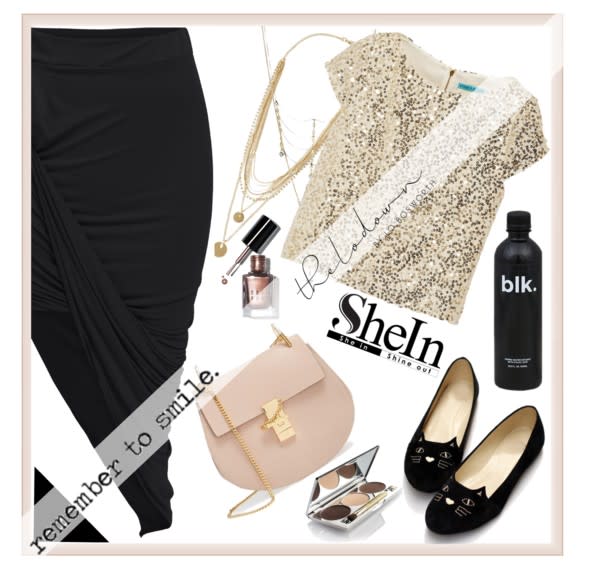 Sequin & Black