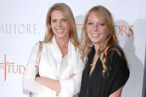 Catherine, left, and India Oxenberg