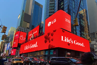 LG ha lanzado su campaña global para llevar más optimismo a las experiencias en las redes sociales