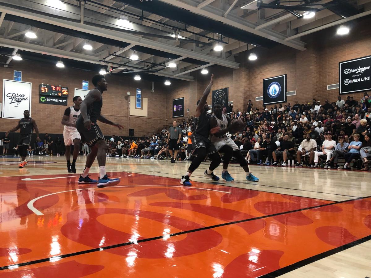 What makes the Drew League basketballs premier pro-am league