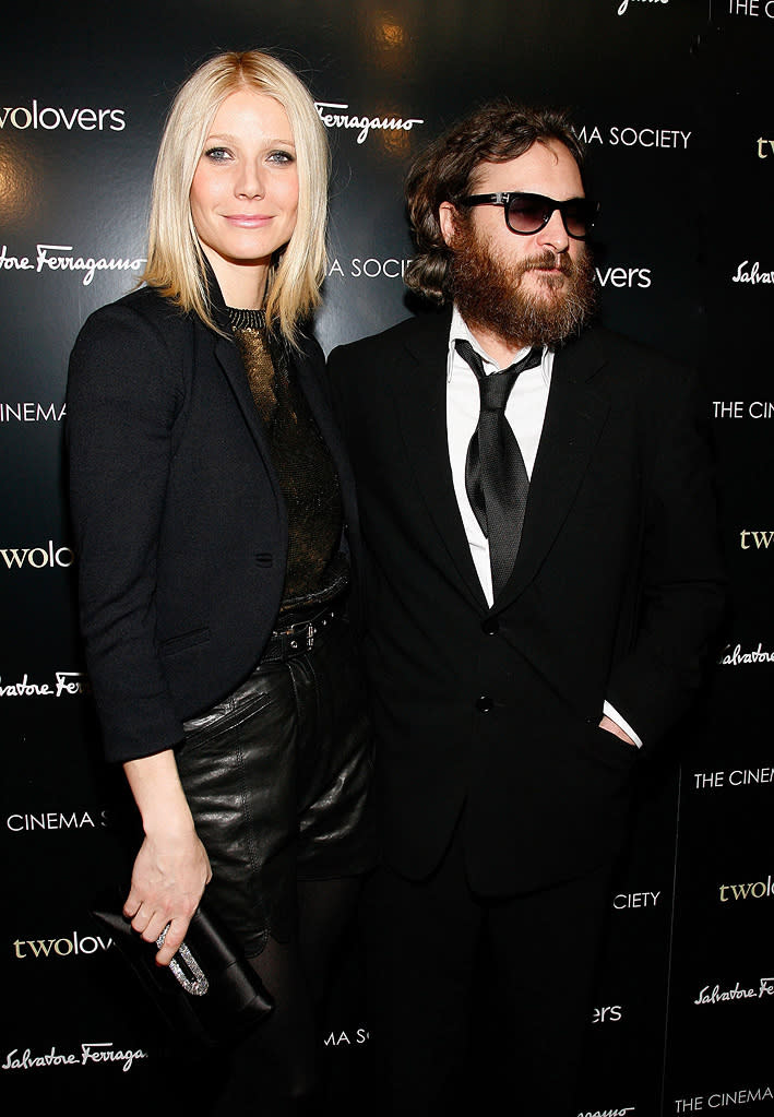 Two Lovers NY Screening 2009 Gwyneth Paltrow Joaquin Phoenix