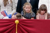 <p>Before George and Charlotte came along, Estella Taylor (daughter of Lady Helen and Timothy Taylor), was the star of Trooping the Colour in 2010. </p>