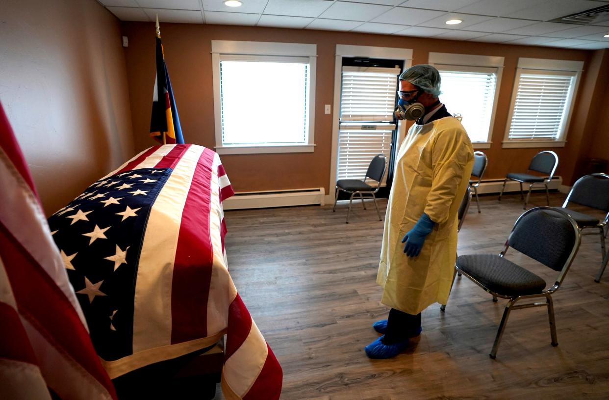 coronavirus death veteran nursing home covid-19 ppe america