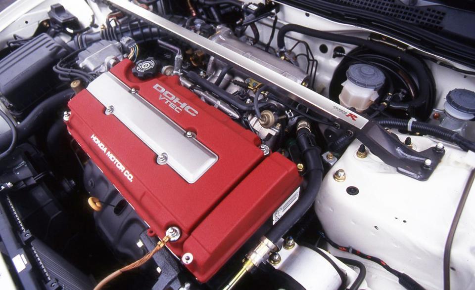 <p>This one was a real surprise when the numbers panned out, with its accessibility being a key to its high ranking. It shouldn’t have been a surprise, because everybody who drove one of these loved it. I mean, they LOVED it. (1997 Acura Integra Type R engine pictured)</p>